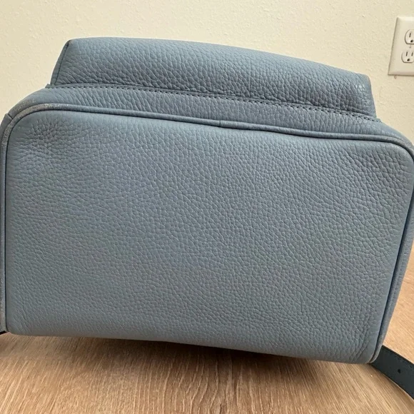 Kate Spade Blue Leather Backpack - Picture 6 of 16